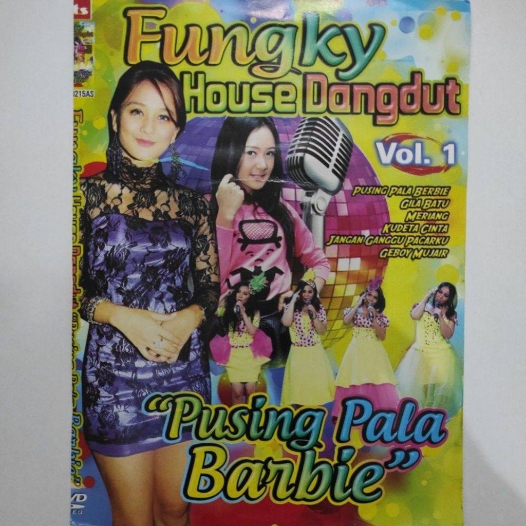 Kaset Video Dangdut Funky House Musik vol 1