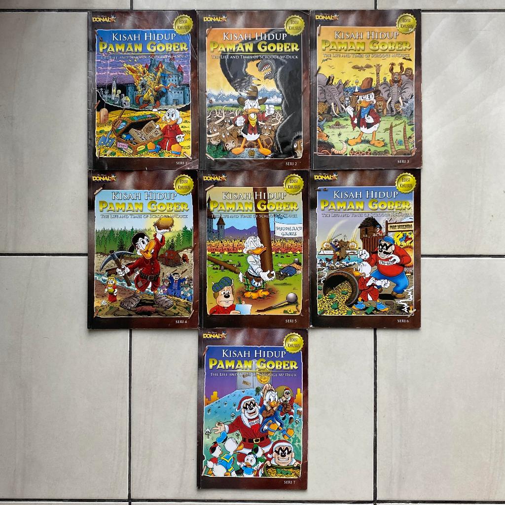 1 Set Komik Donal Bebek Kisah Hidup Paman Gober - Edisi Khusus Isi 7 (1)