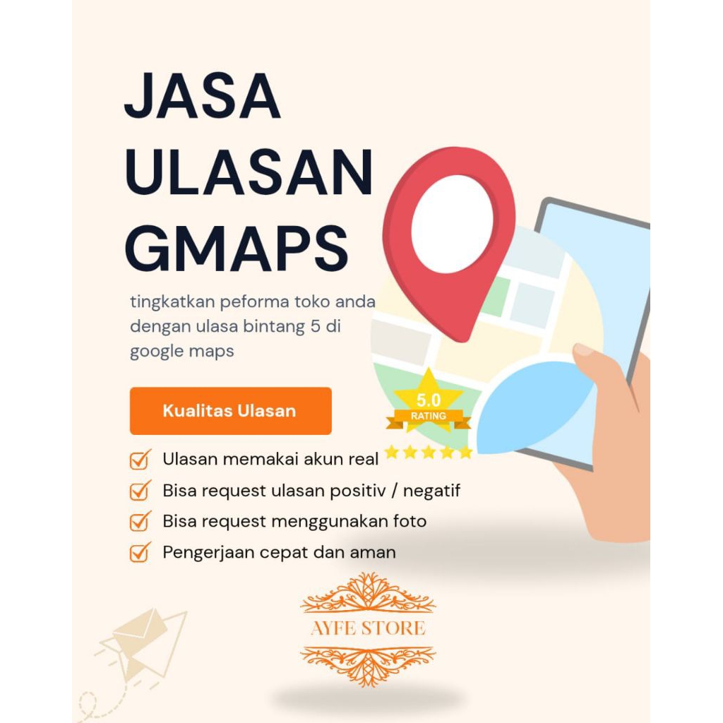 JASA ULASAN GOOGLE MAPS