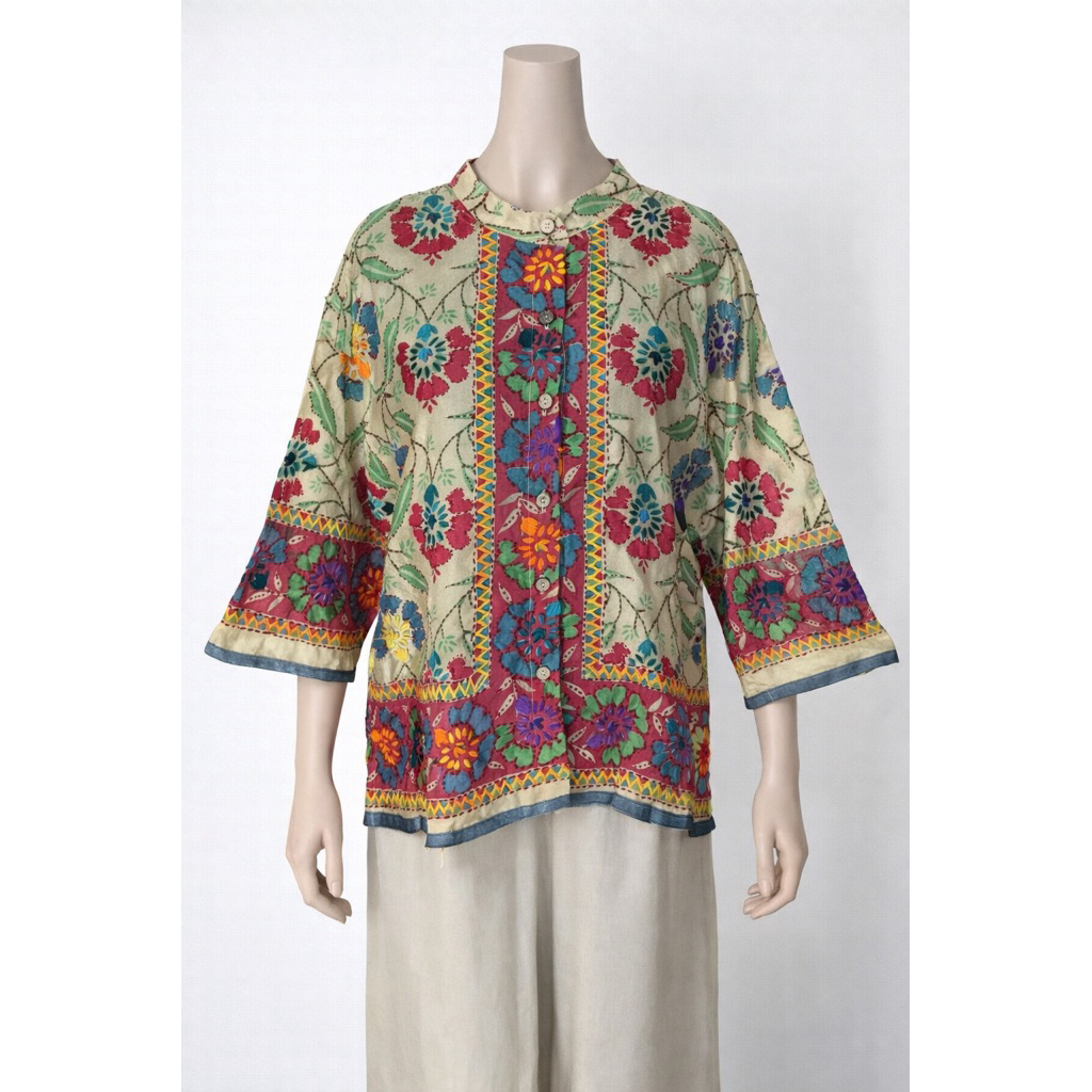 Blouse Bordir Sulam/Atasan Bordir/Atasan Wanita Bordir