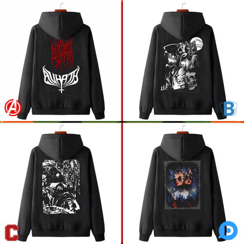 Sweater Avhath Hoodie Casual Unisex Bahan Cotton Fleece [Bisa COD]