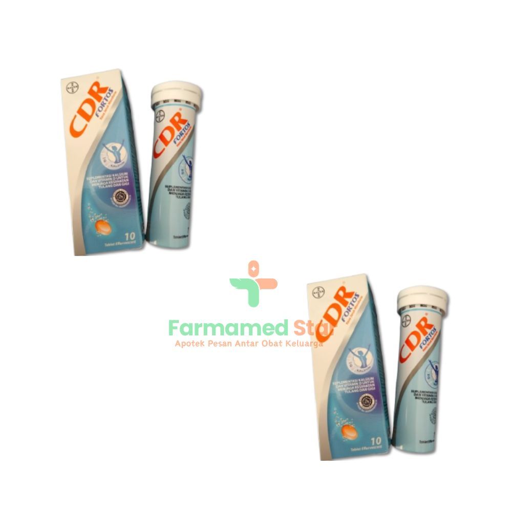 CDR FORTOS 10 TABLET untuk menjaga kesehatan tulang dan gigi