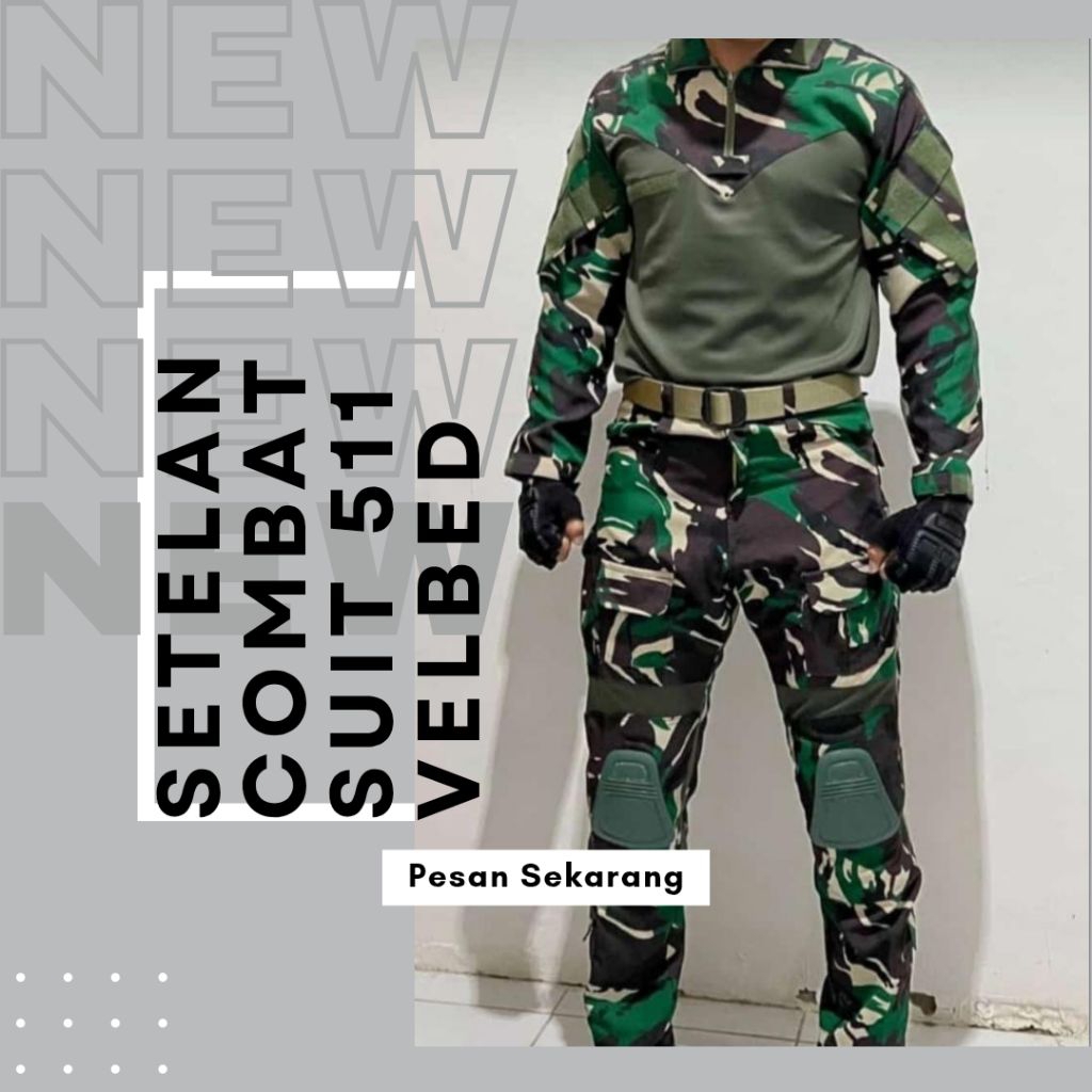 Baju Setelan Tactical Combat Suit Gen 511 Velbed