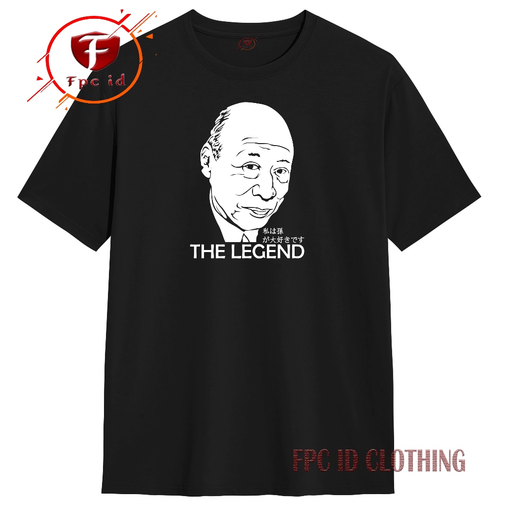 Fpc Id Clothing Kaos Distro Kakek Sugiono Bahan Cotton Combed 30s Baju Lengan Pendek