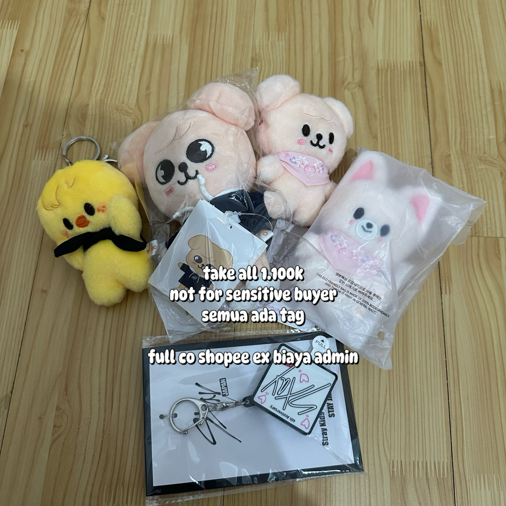 take all only skzoo plushie dan keyring voice hyunjin official