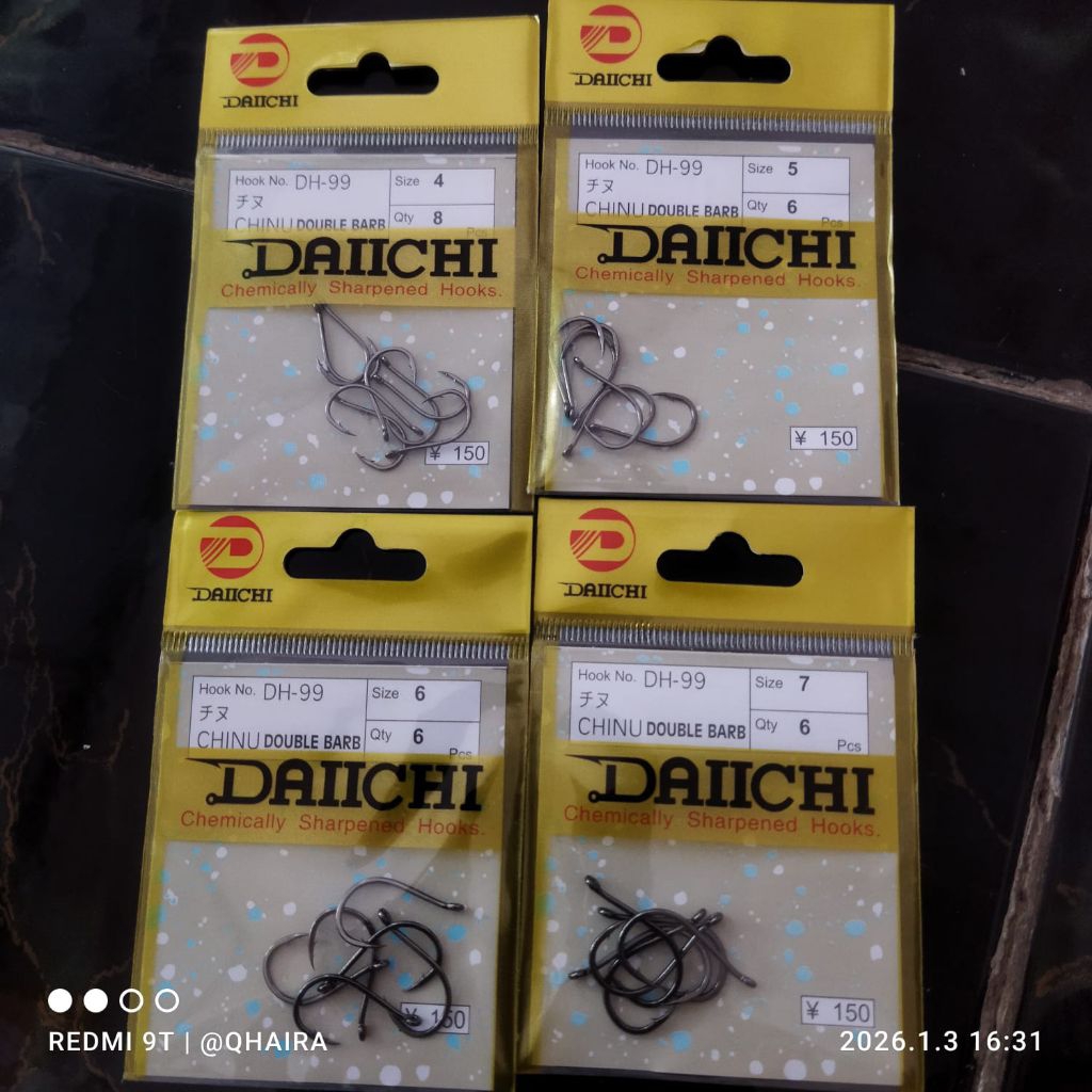 kail daichi CHINU DOUBLE BARB galatama lele