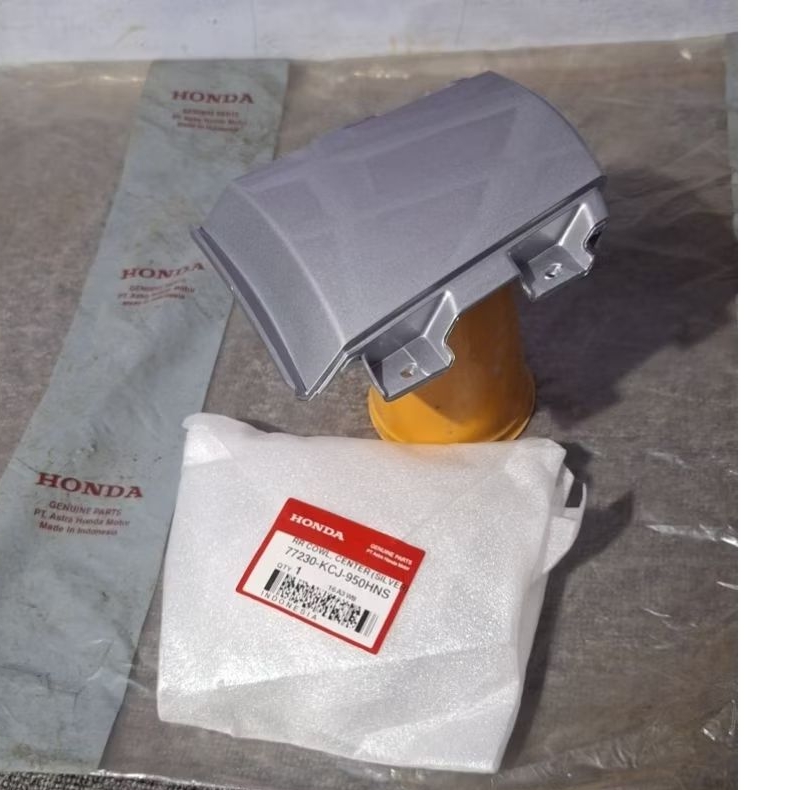 Cover tail sambungan body bodi belakang honda tiger lama tilam warna silver original ahm honda 77230