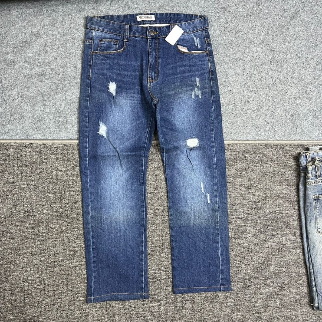 invisible premium jeans ripped pria