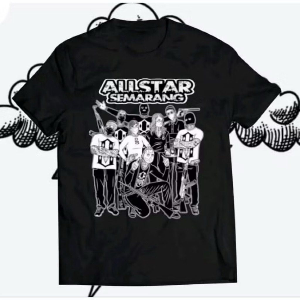 KAOS-TSHIRT GANGSTER ALLSTAR SEMARANG