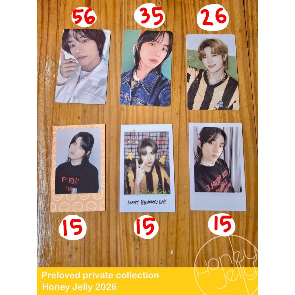 TXT Photocard Beomgyu