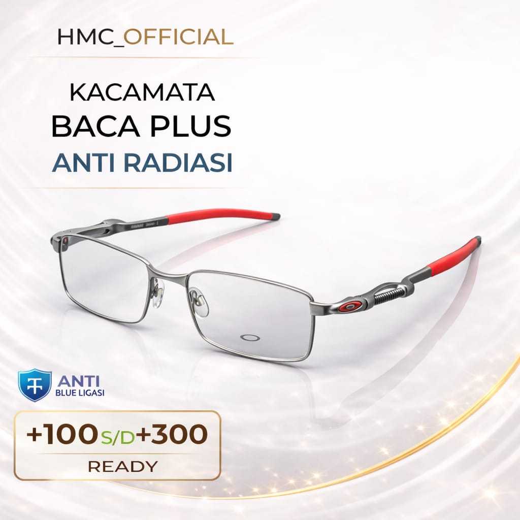 Kacamata Baca Auto Focus Bluecromic Phgotochromic Pria Sport Premium Kaca Mata Plus Blueray +100+150