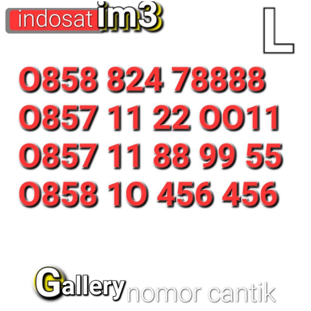 NOMOR CANTIK IM3 1111 8888