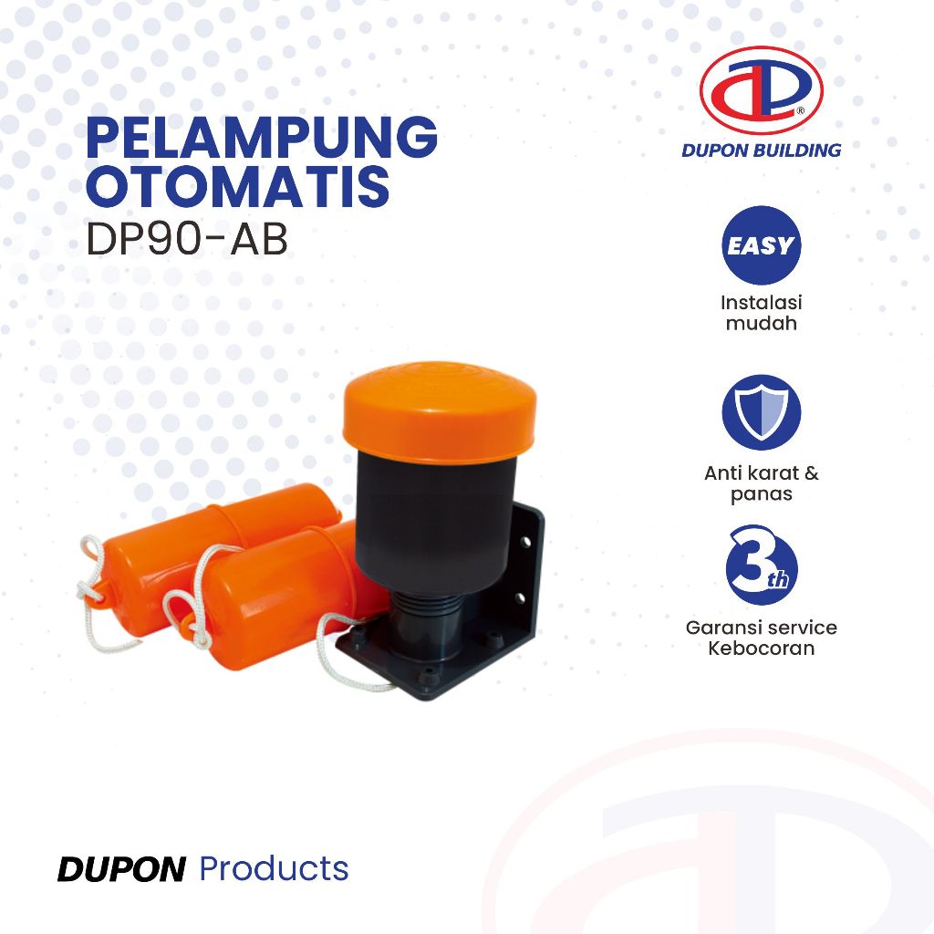 DUPON Pelampung Air Otomatis Tandon Tower Radar Float Switch DP90 DP912/34 DP8001/2