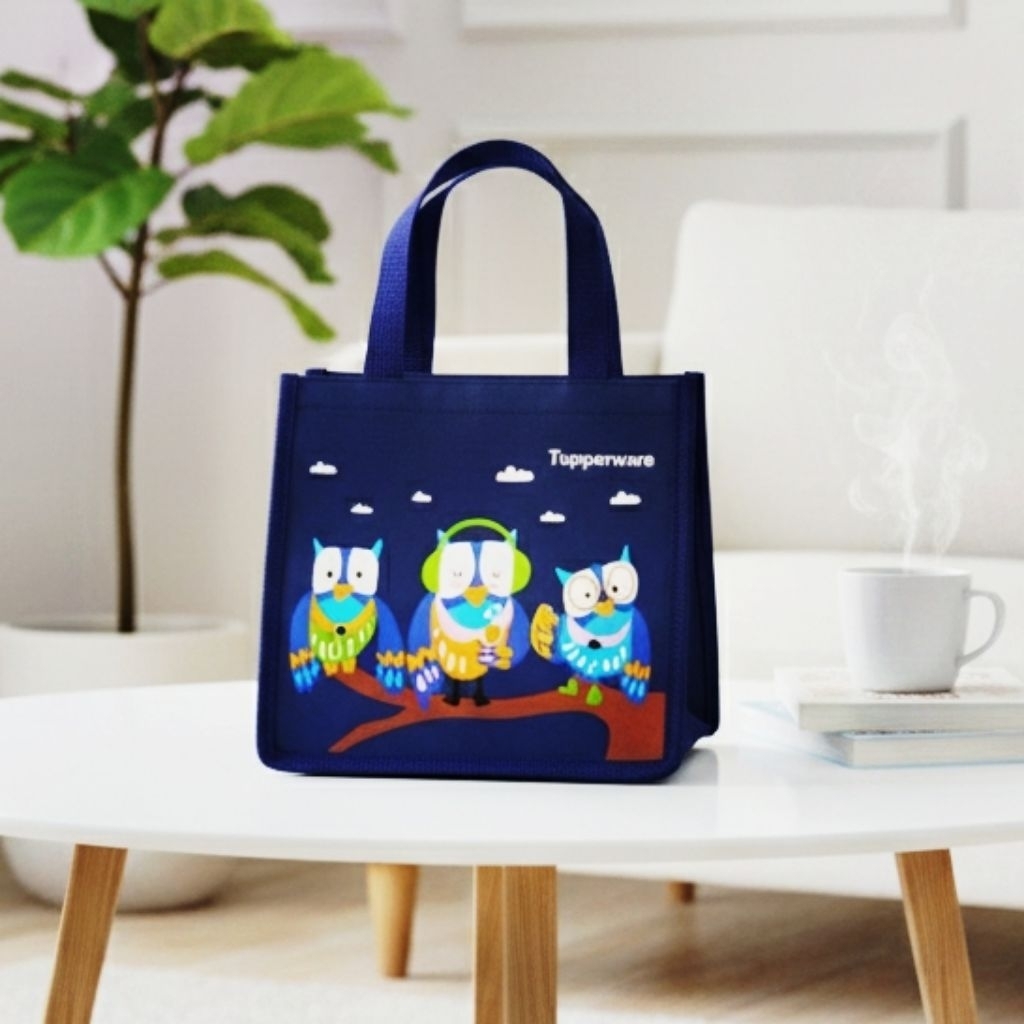 Tas bekal Foodie Buddy the Owl Tupperware ( hanya tas )