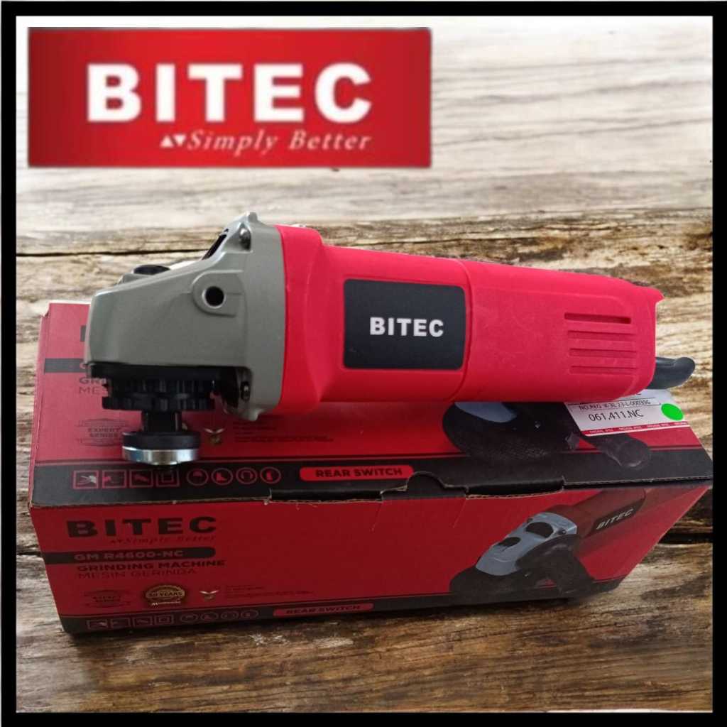 BITEC   mesin gerinda tangan listrik 4 inch BITEC  GM R4600 - NC