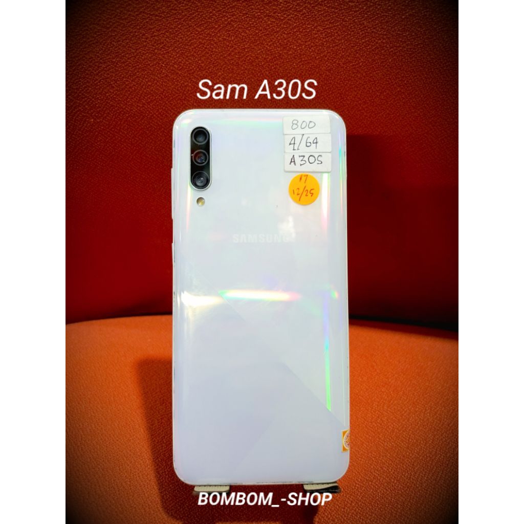 Hp second Samsung A30S hp normal Ram 4/64 Sudah gantian LCD