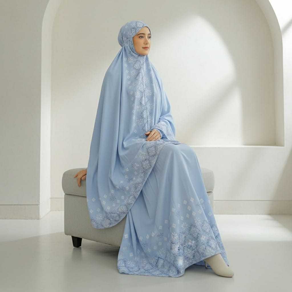 Tazbiya mukena Arsyina mukena rayon jumbo