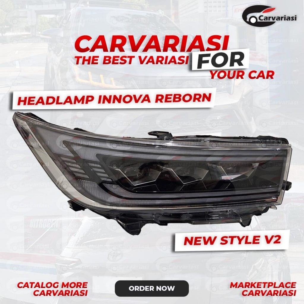 Headlamp innova reborn new model Headlamp Innova Reborn 2016 Headlamp Projector Welcome Led Sequinta