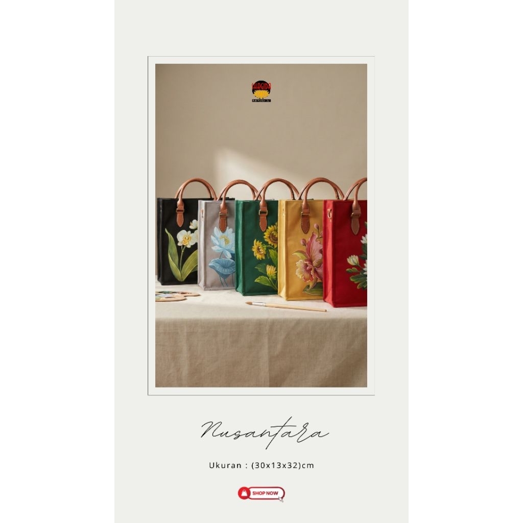 Tas Lukis Nusantara Bag SHAGIDA • Souvenir & Oleh - oleh Khas Bali