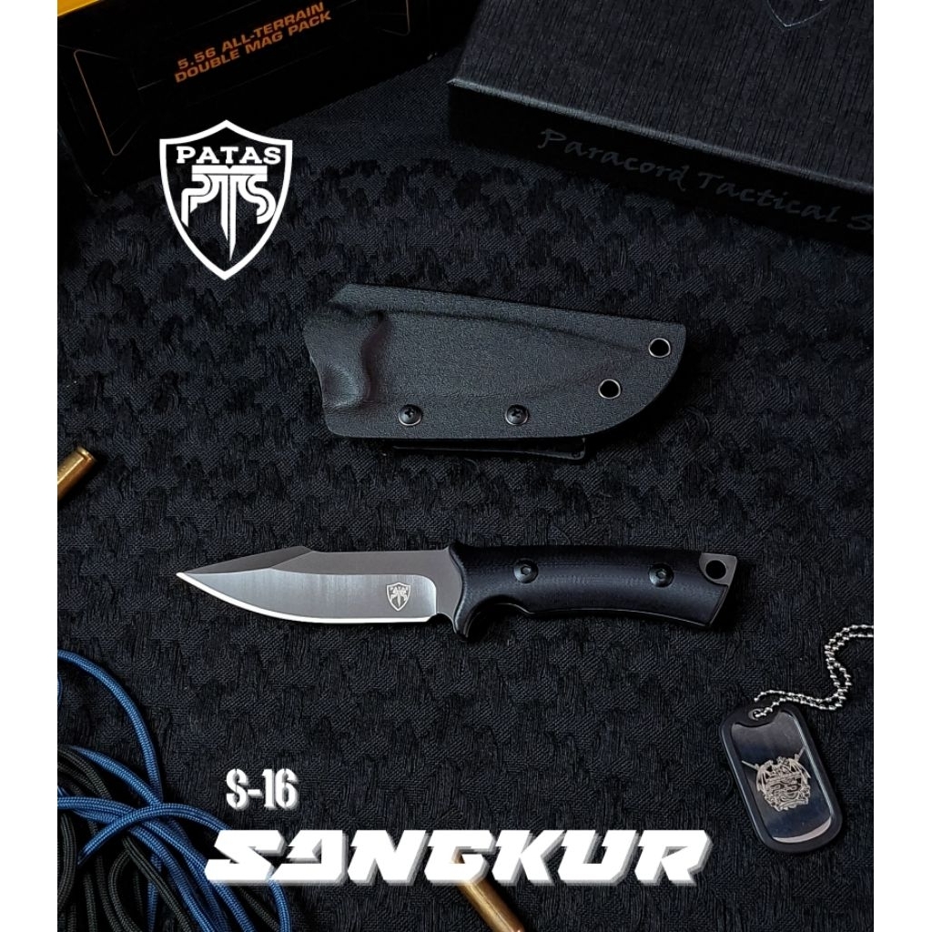 PATAS MAKASSAR - PISAU PATAS S-016 TACTICAL