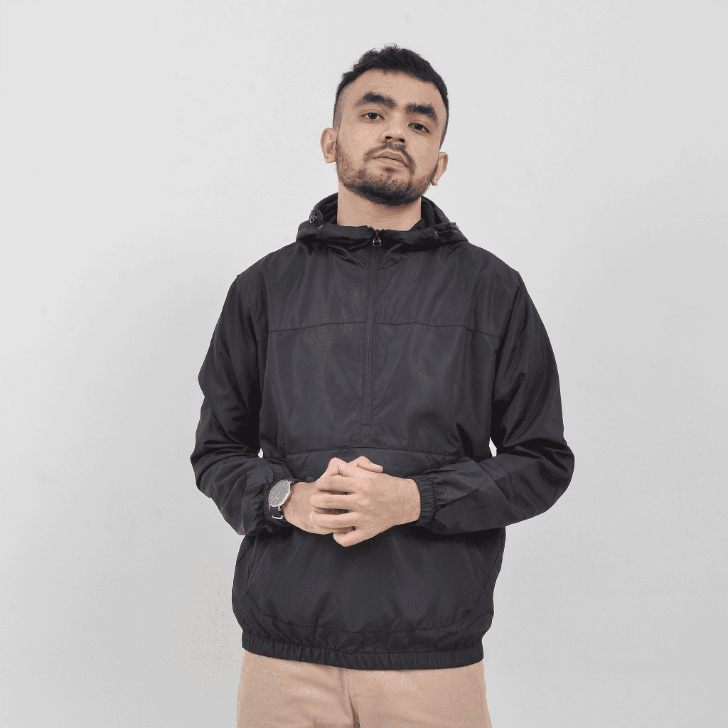 BREY Jaket Pria Cagoule Parasut Maze Jacket