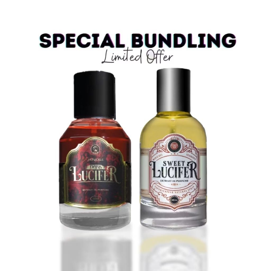 [ Beli 1 Gratis 1 ] Monacruz Parfum Dark Lucifer Eau De Parfume Parfum Pria Elegant Parfum Cowok Vir