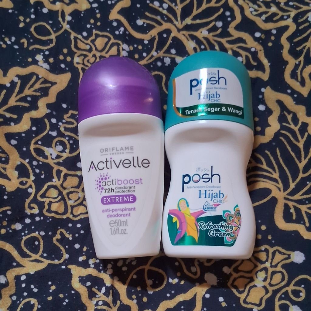 preloved original deodorant posh dan deodorant Oriflame