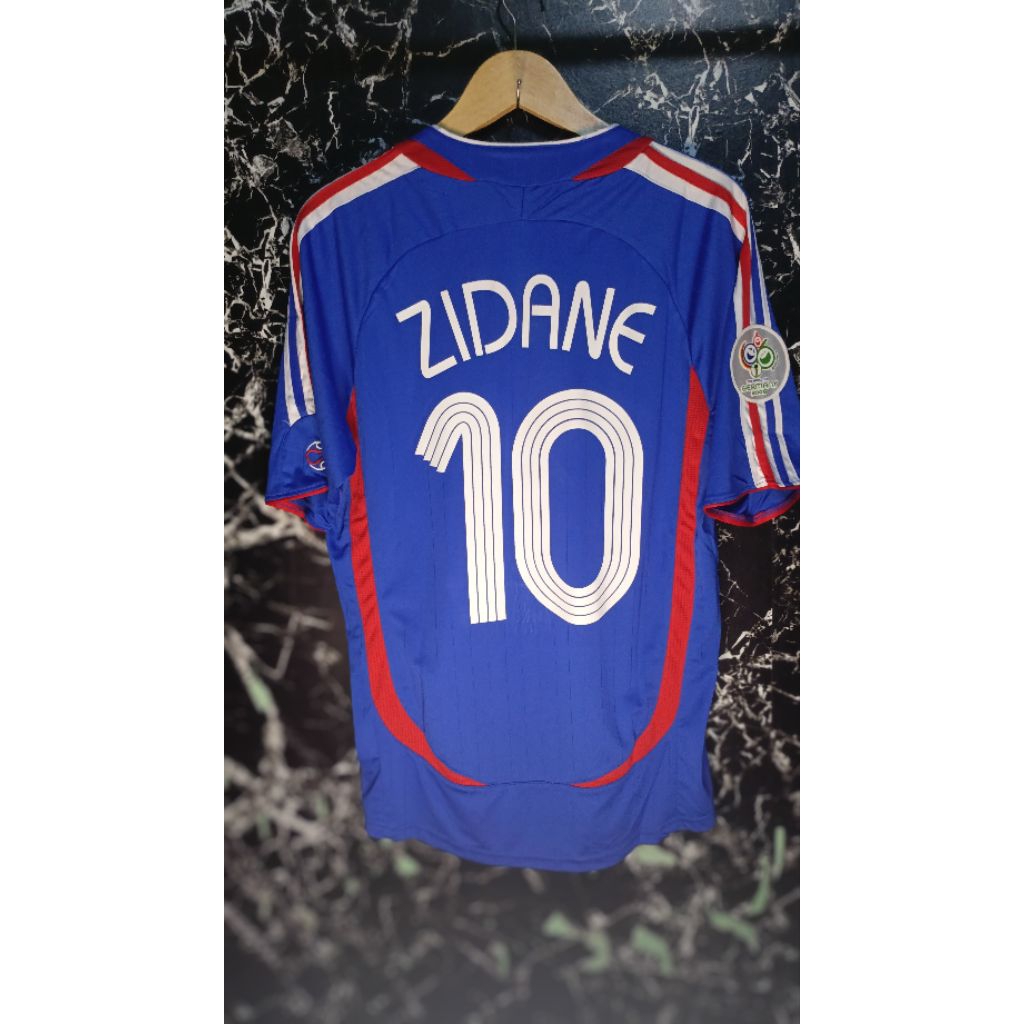 FRANCE HOME 2006 GO ZIDANE SIZE L