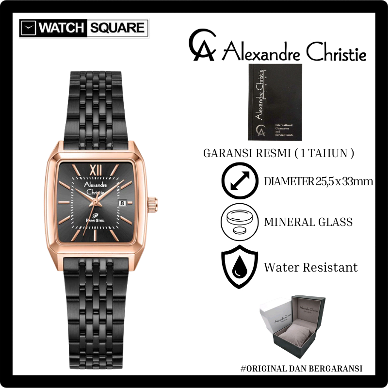 Jam tangan wanita Alexandre Christie AC-1041 Primo