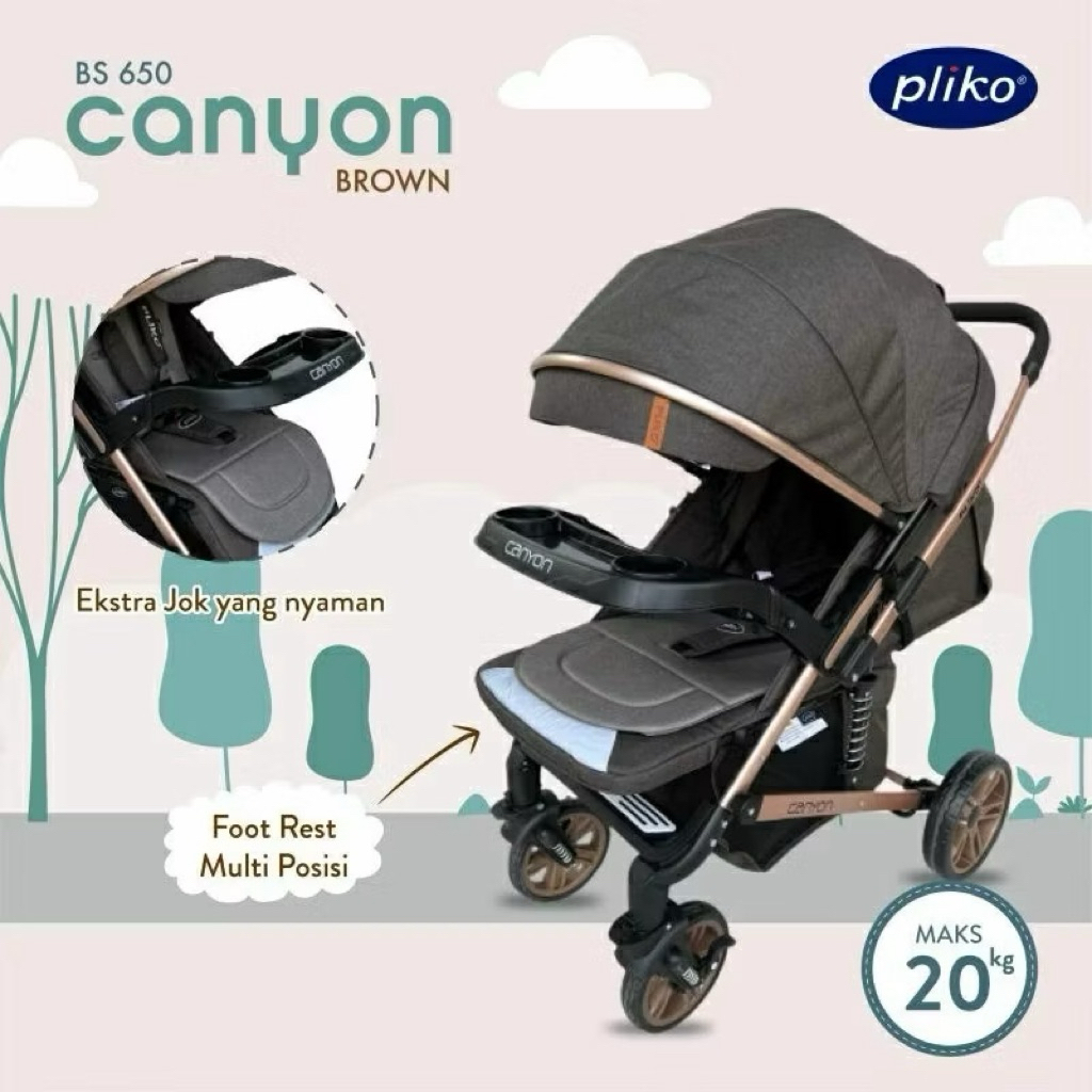 pliko canyon stroller