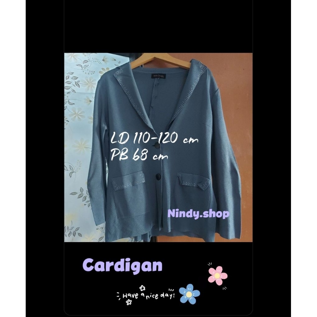 PL Cardigan Wanita Rajut Elegan Jumbo