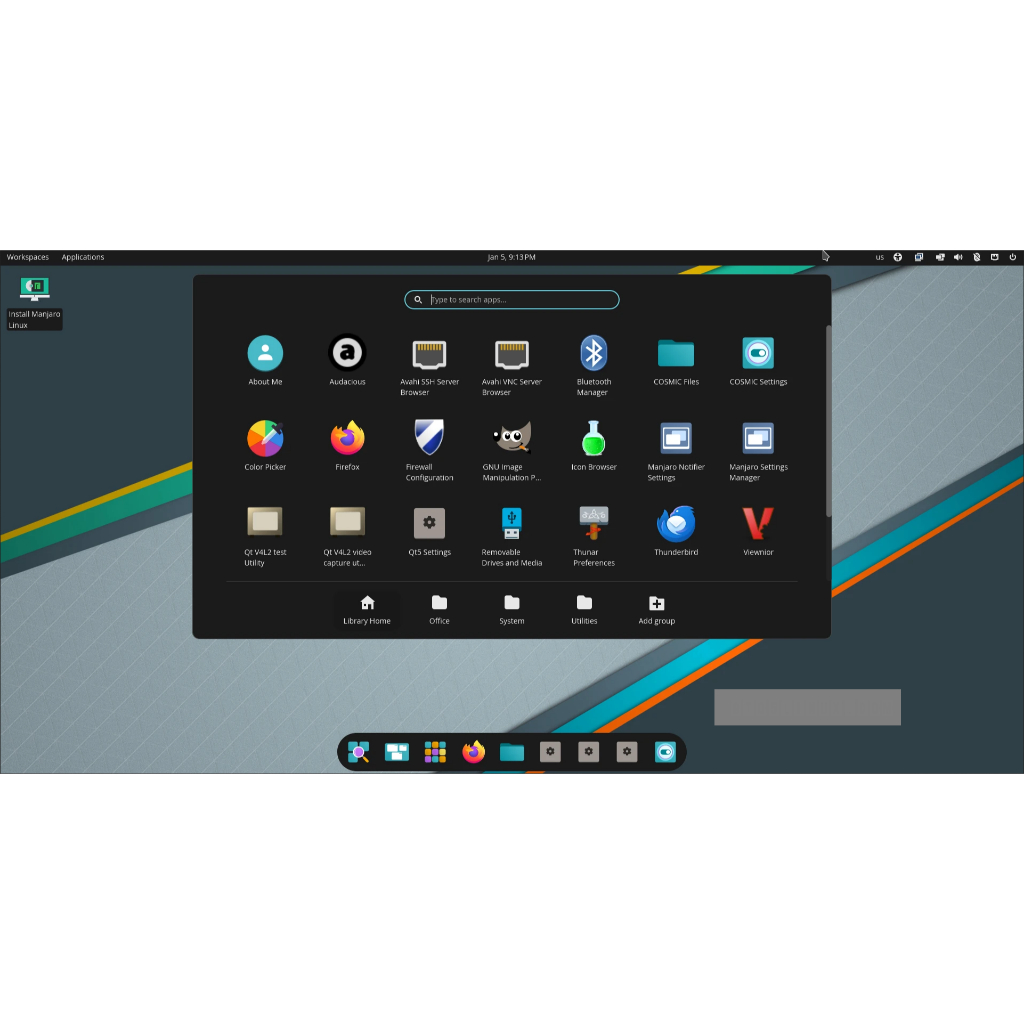 MANJARO 26 FLASHDISK USB Bootable Installer LINUX