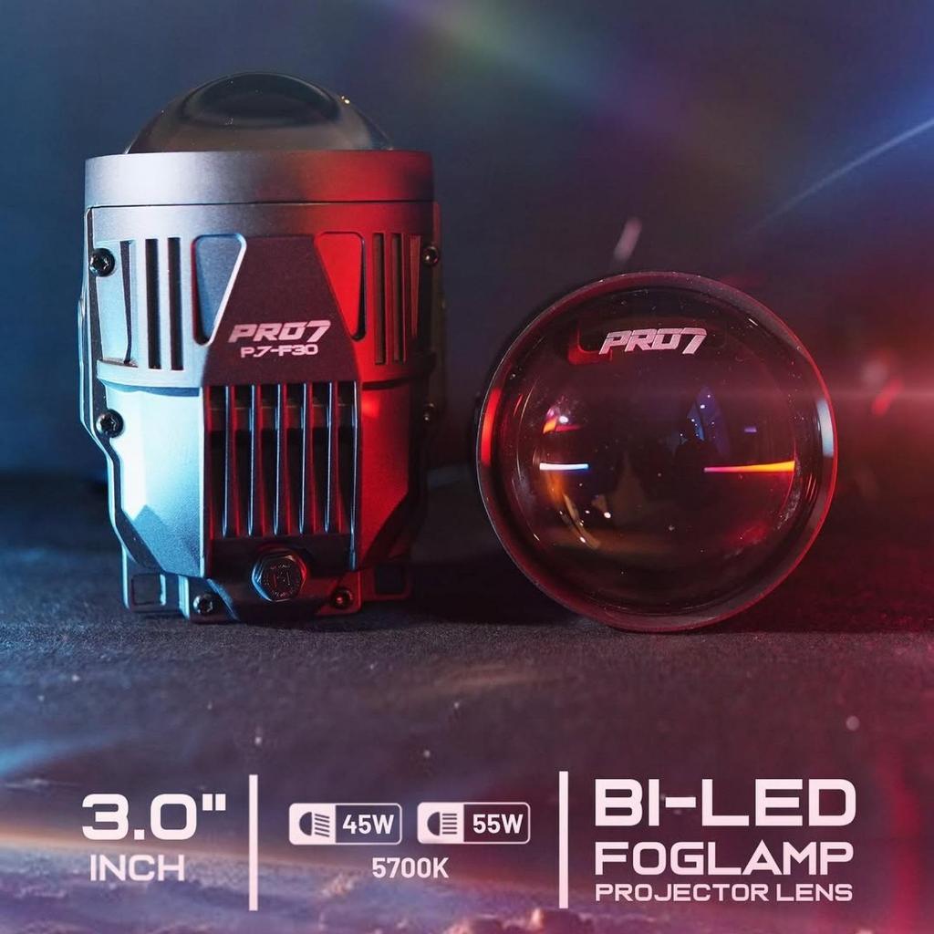 PRO7 biled Foglamp PRO7 P7-F30 / P7F30 3inch inc Foglamp Biled Projector PRO7 P7F30 55watt