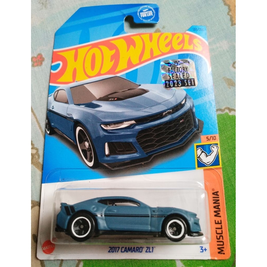 Hot Wheels Factory Sealed 2023 - 2017 Camaro ZL1 -  Matte Blue (Kroger Exclusive)