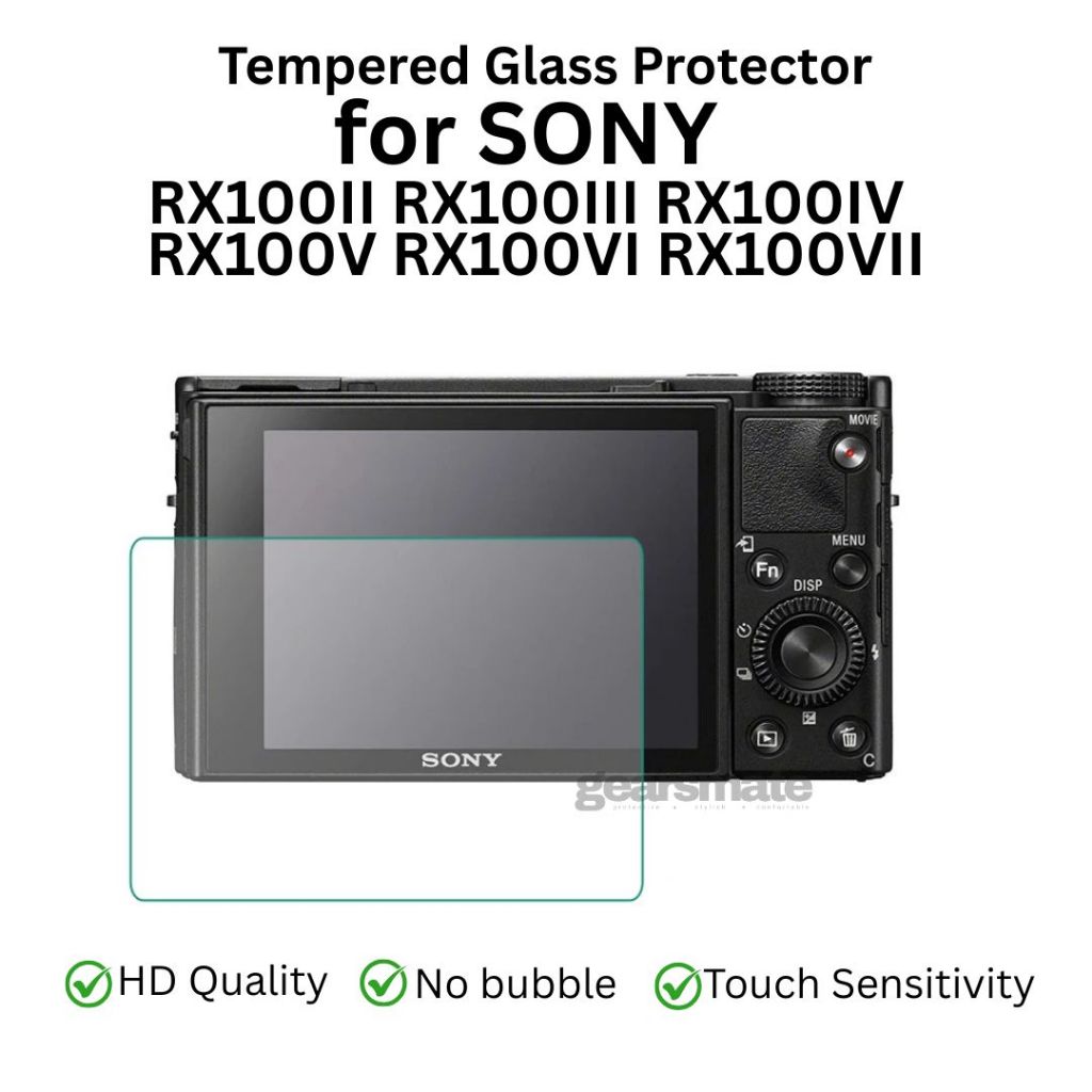 Screen Protector Tempered Glass Kamera SONY RX100 II III IV V VI VII