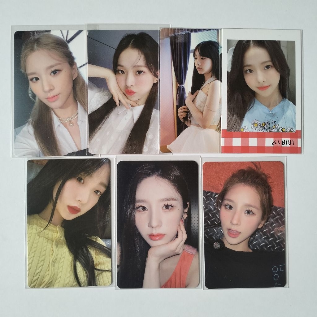 Ready stock photocard pc official loona kim lip yeojin heejin vivi
