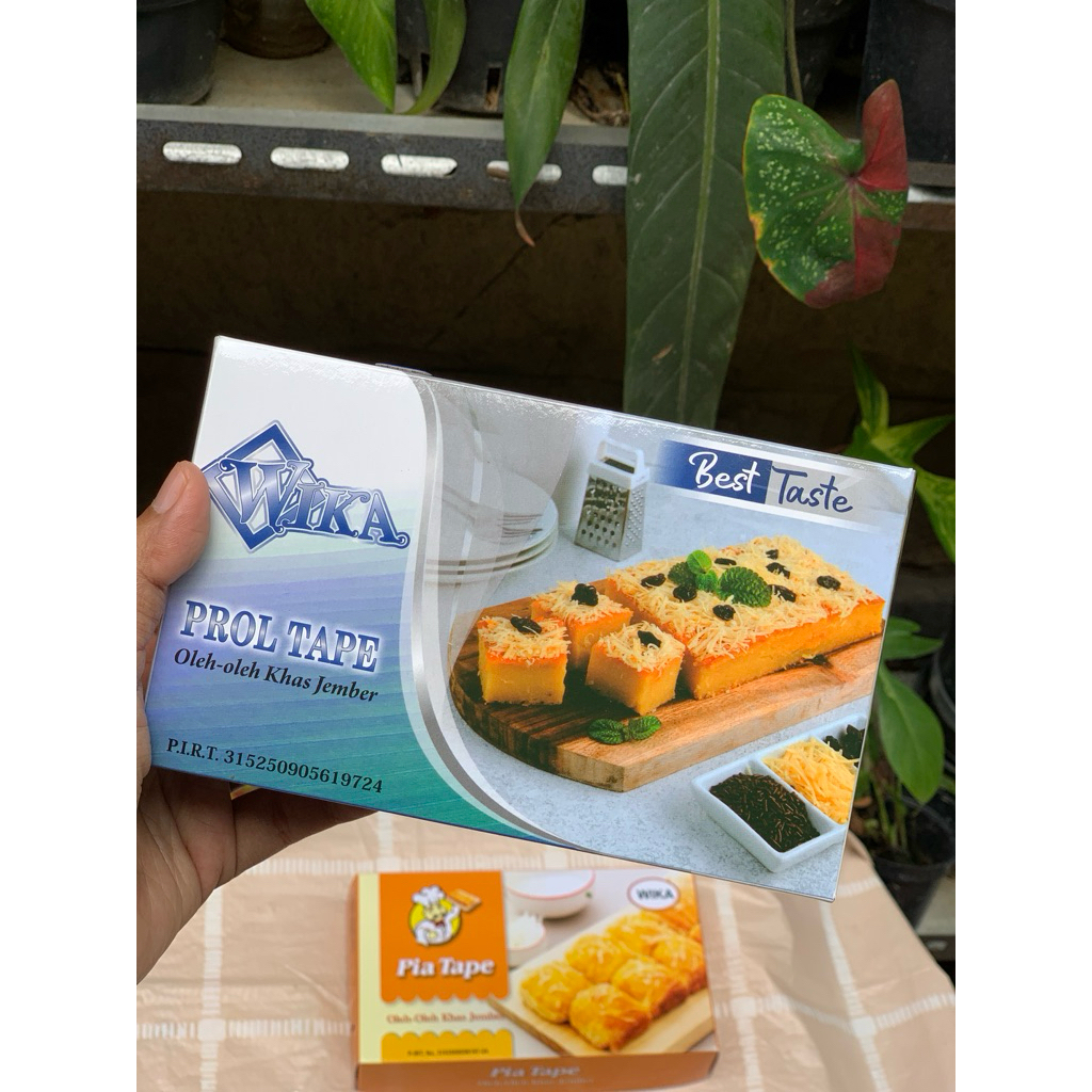 prol tape Besar khas jember /makanan khas jember