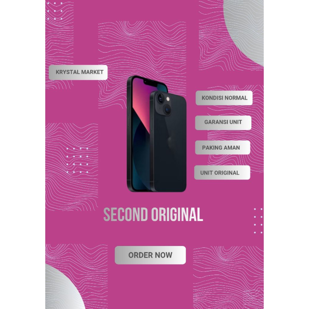 IP 13 second Inter 128 ori bea