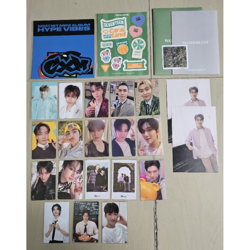 [READY STOCK] PC OFFICIAL SEVENTEEN JEONGHAN JOSHUA JUN SEUNGKWAN VERNON DINO CXM FML SHOHIKIGEN CAR