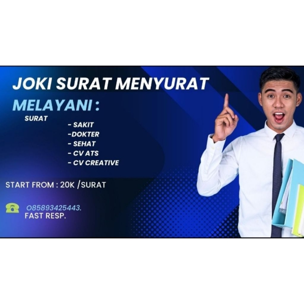Jasa surat | sakit, sehat, dan CV | jasa surat surat