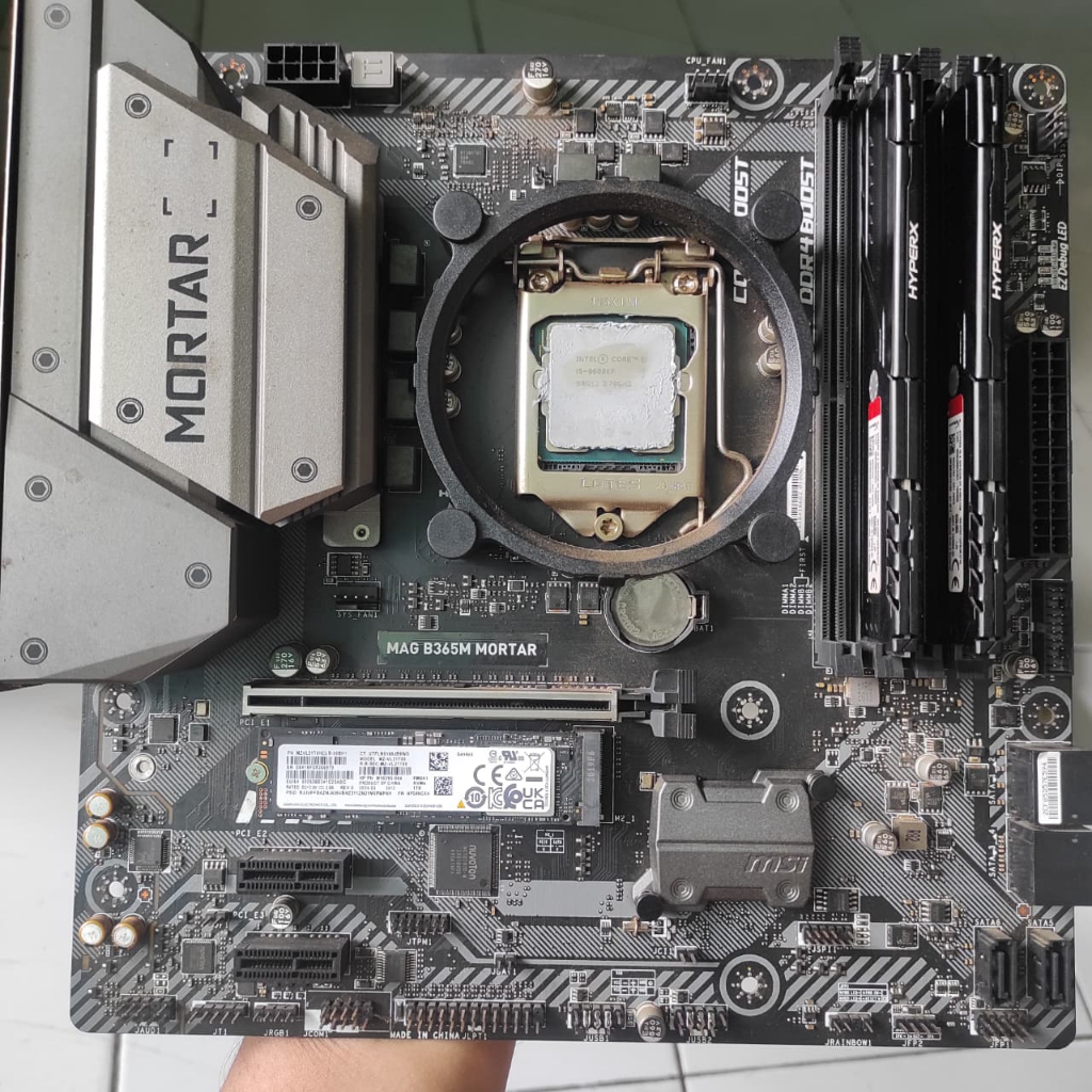 Mobo only | Msi MAG B365m Mortar type C ready