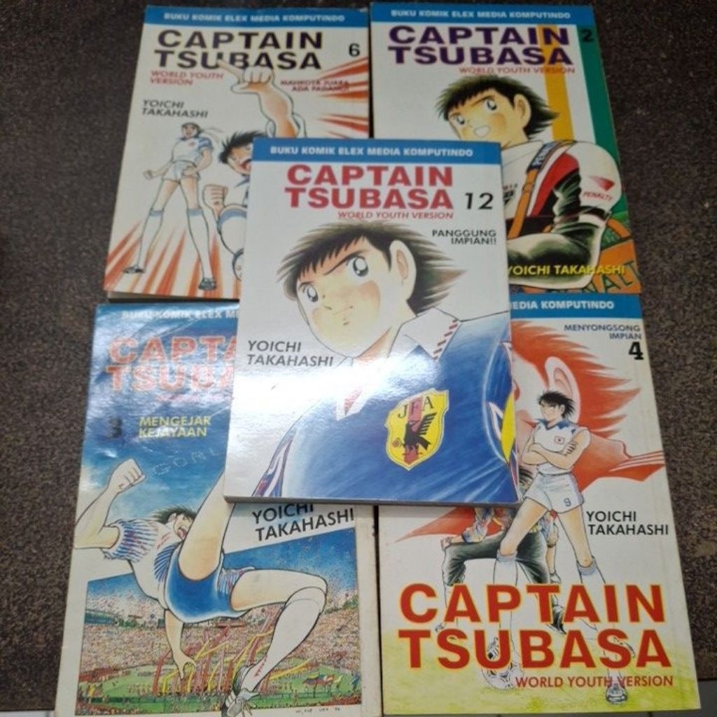komik Captain Tsubasa world youth version cabutan
