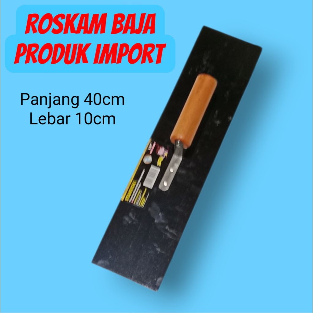 Roskam Baja Karbon ukuran 40cm - Roskam Acian Import - Ringan, Kuat & Kokoh