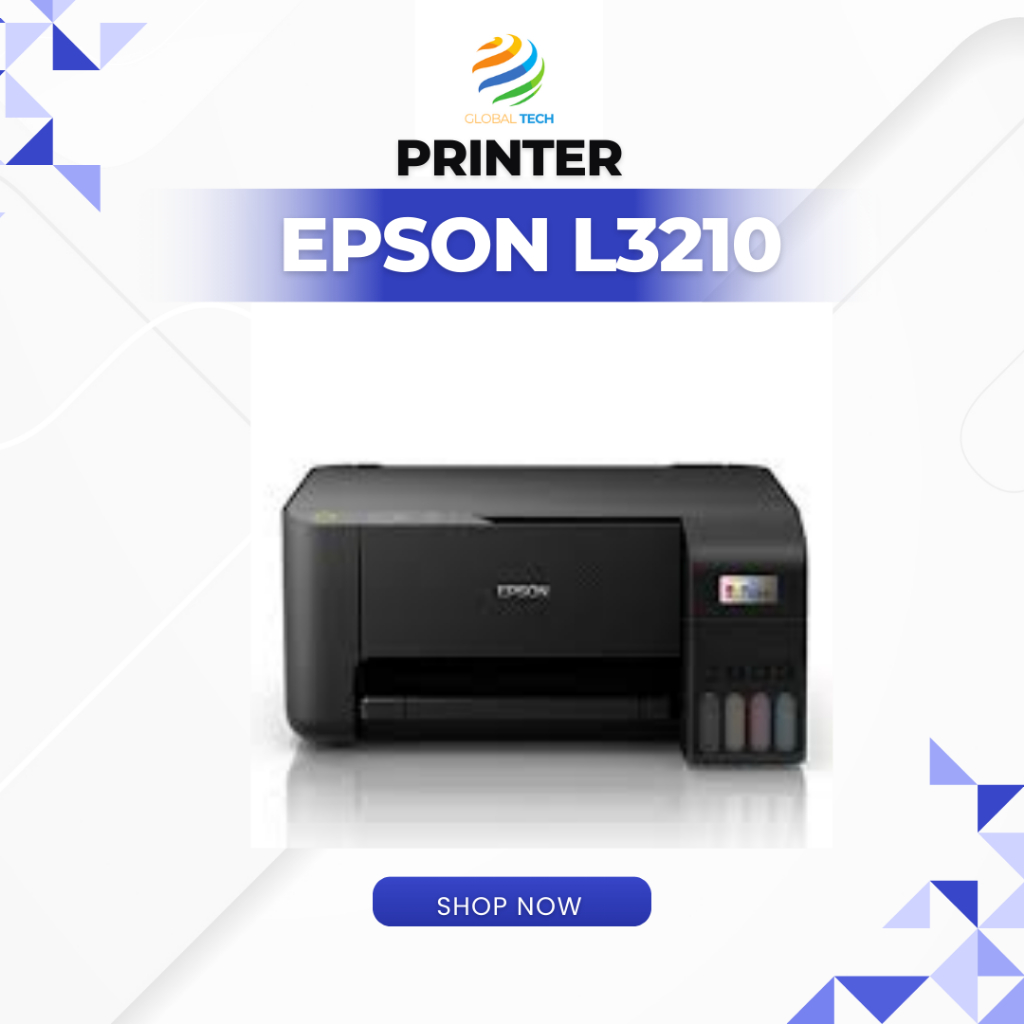 Printer Epson L3210 & L3216 All in One Ink Tank Printer Print Scan Copy