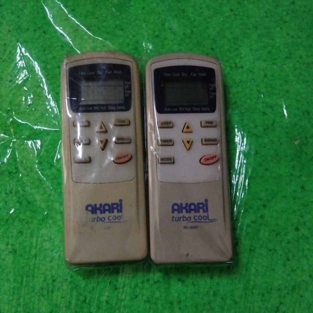 REMOTE AC MERK AKARI