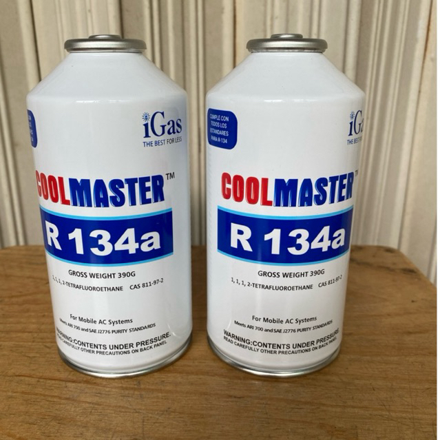 2 Kaleng iGAS Coolmaster R134a 390g