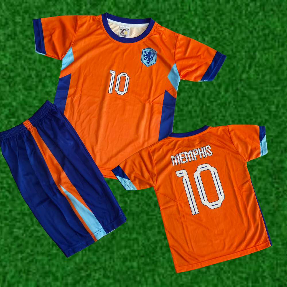 jersey baju bola nenerland/setelan baju bola belanda printing