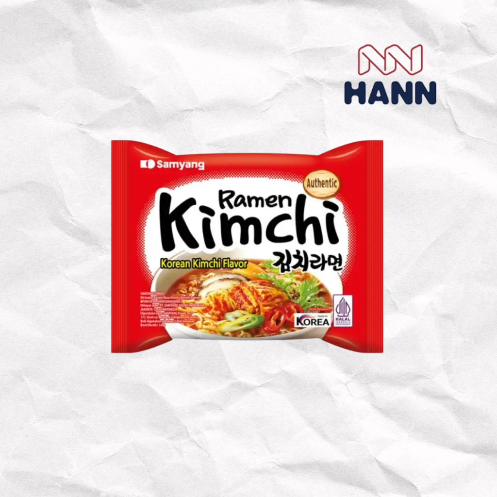 SAMYANG Ramen Kimchi 120g Mie Ramen Rasa Kimchi Pedas Praktis / halal