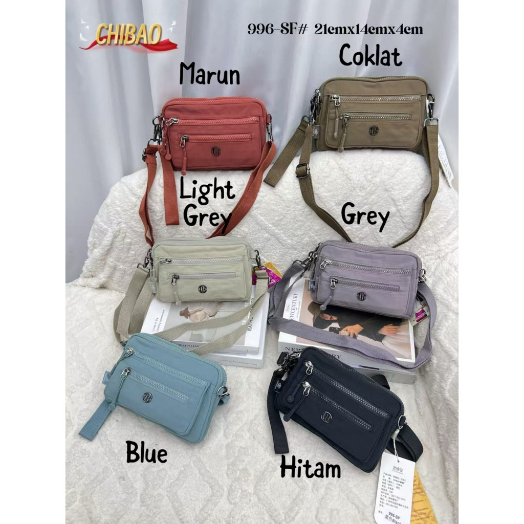 CB996-SF DOMPET TAS SELEMPANG WANITA IMPORT CHIBAO
