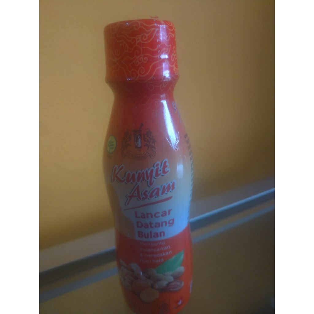 Kunyit Asam kemasan botol Sido muncul